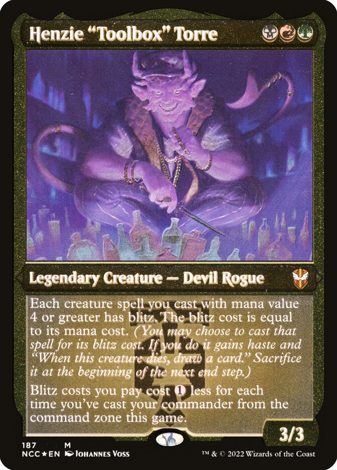 Henzie "Arsenal" Torre / Henzie "Toolbox" Torre - Magic: The Gathering - MoxLand