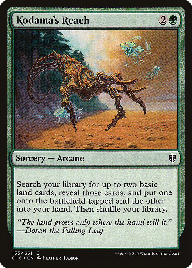 Alcance do Kodama / Kodama's Reach - Magic: The Gathering - MoxLand