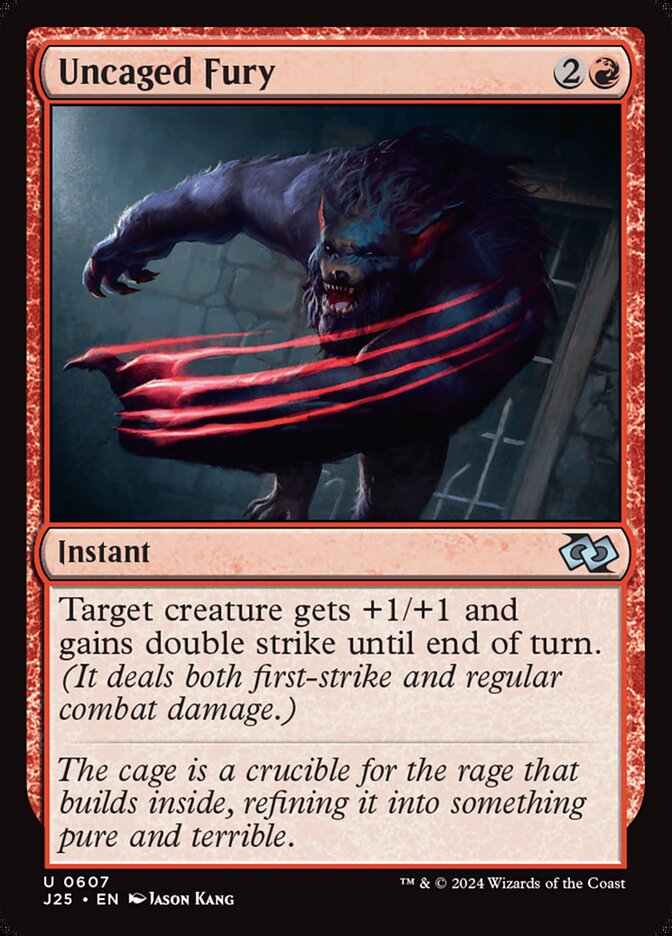 Fúria Liberta / Uncaged Fury - Magic: The Gathering - MoxLand