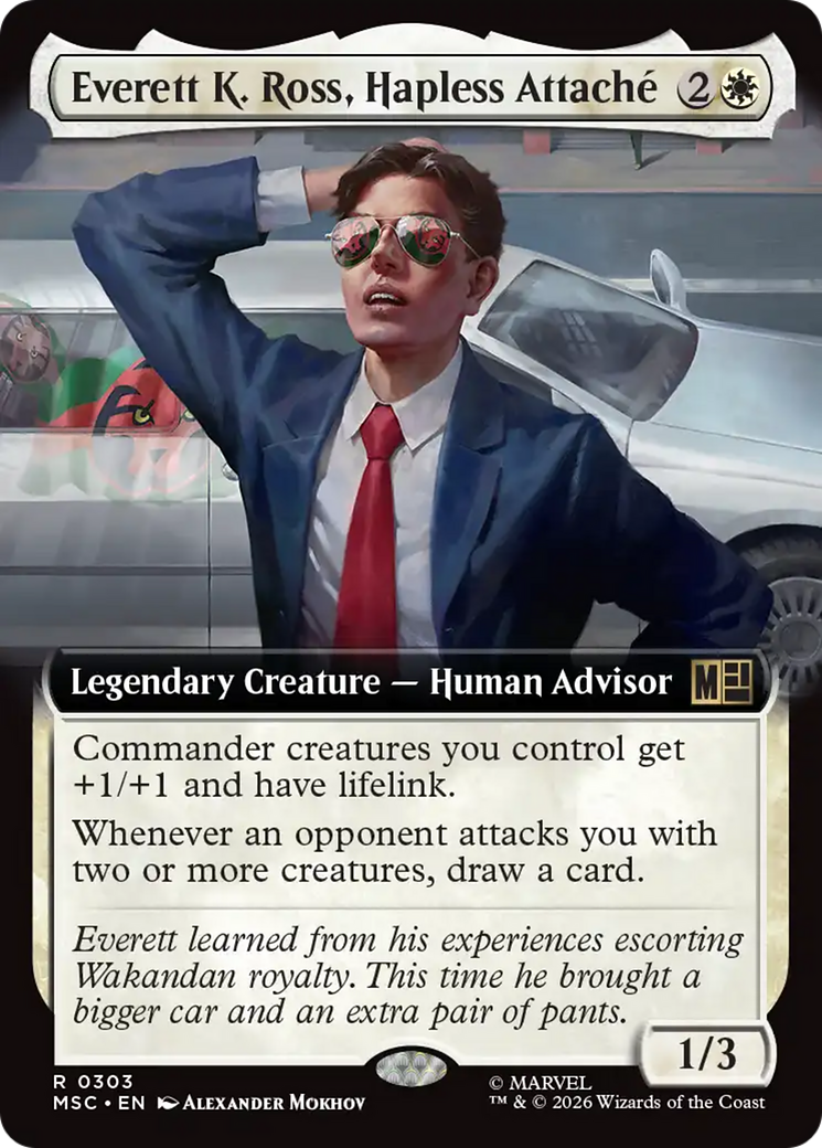 Everett K. Ross, Hapless Attaché - Magic: The Gathering - MoxLand