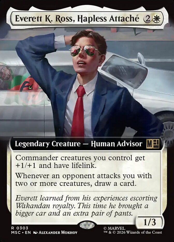 Everett K. Ross, Hapless Attaché - Magic: The Gathering - MoxLand