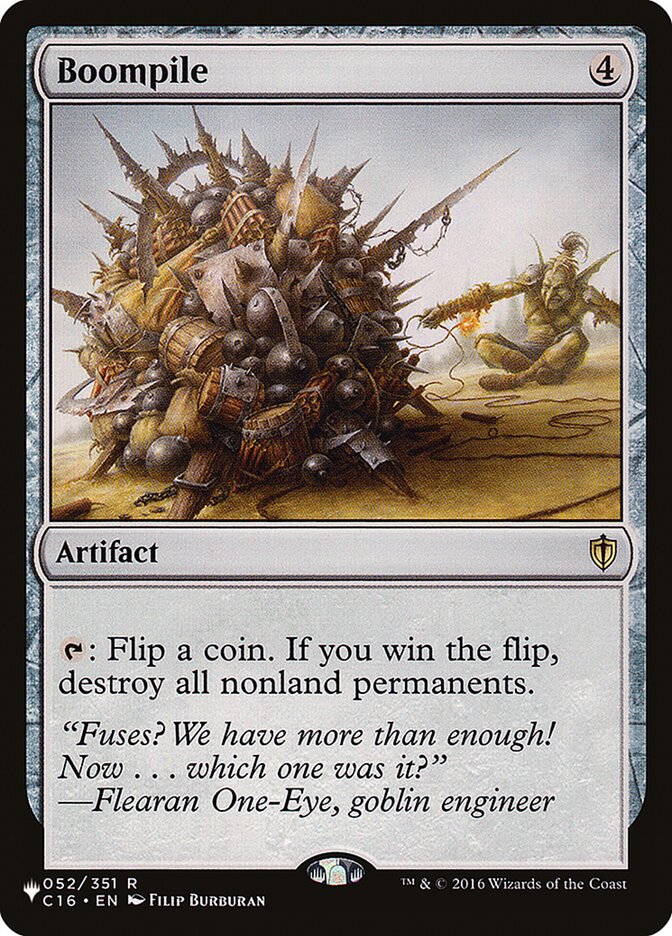 Monte de Bum / Boompile - Magic: The Gathering - MoxLand