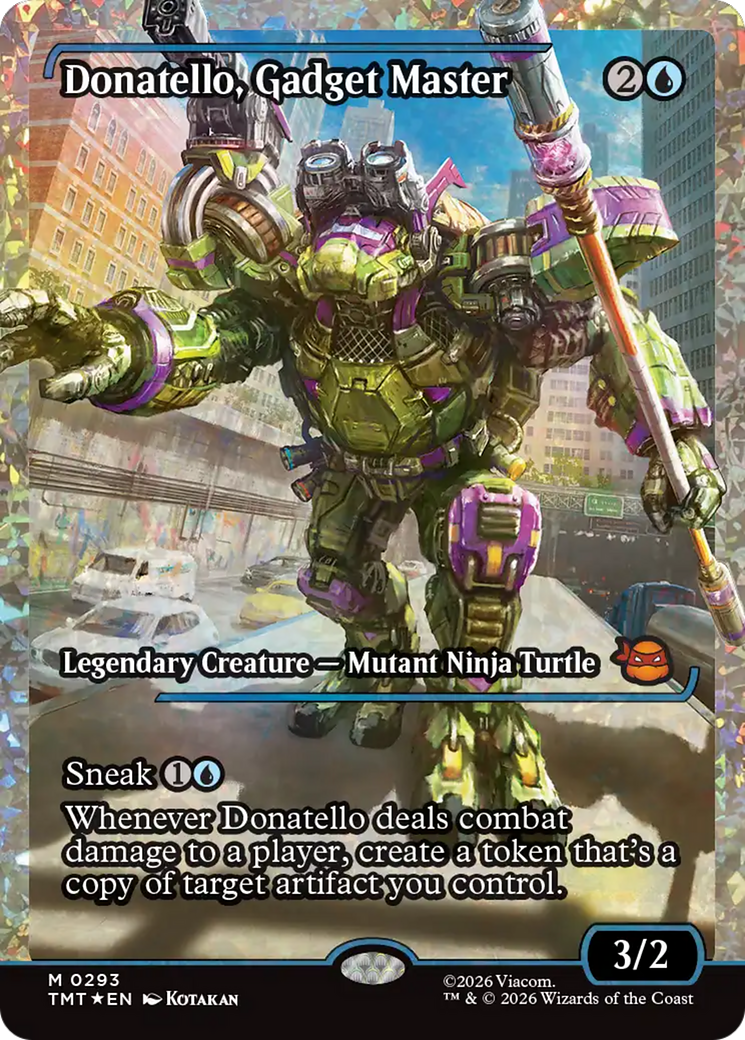 Donatello, Gadget Master - Magic: The Gathering - MoxLand