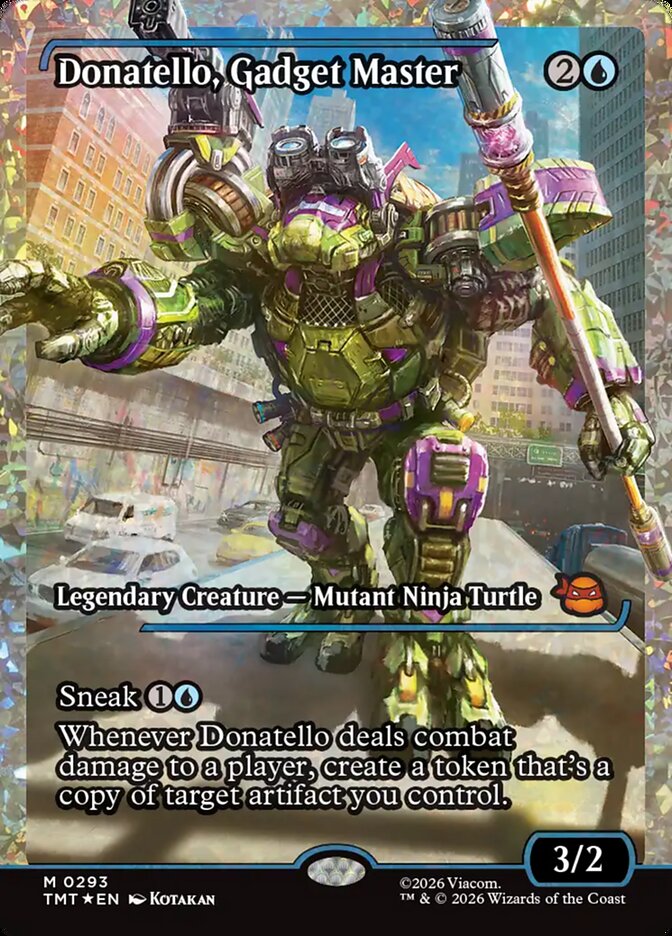 Donatello, Gadget Master - Magic: The Gathering - MoxLand