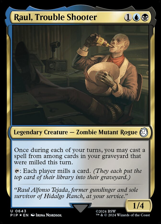 Raul, Trouble Shooter - Magic: The Gathering - MoxLand