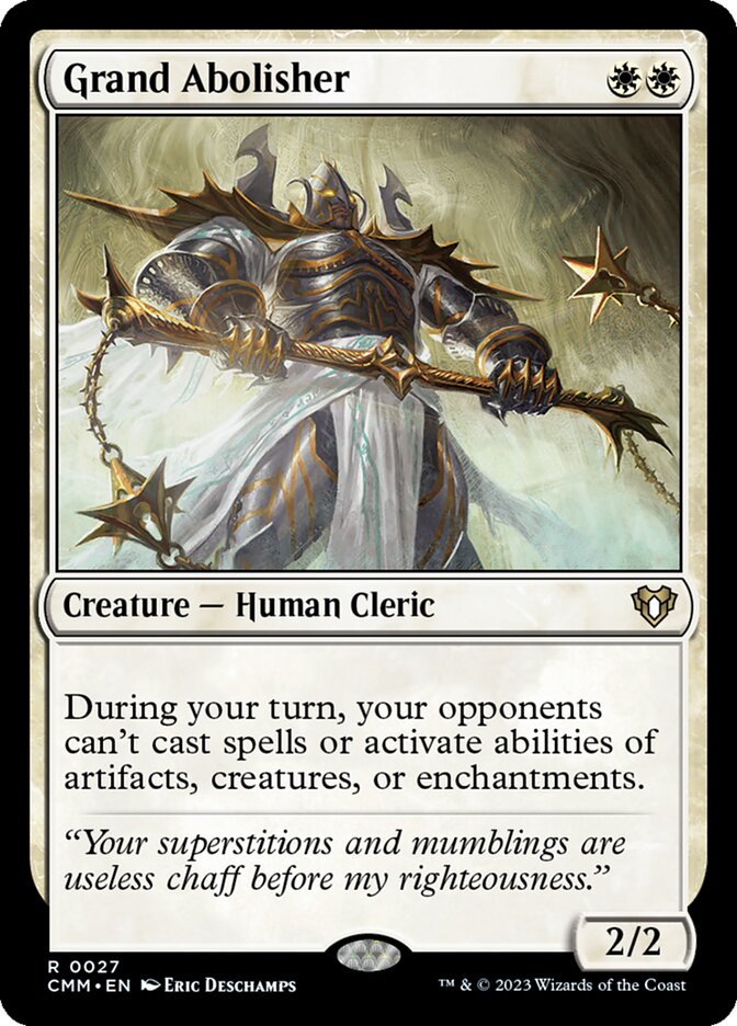 Abolidor-mor / Grand Abolisher - Magic: The Gathering - MoxLand
