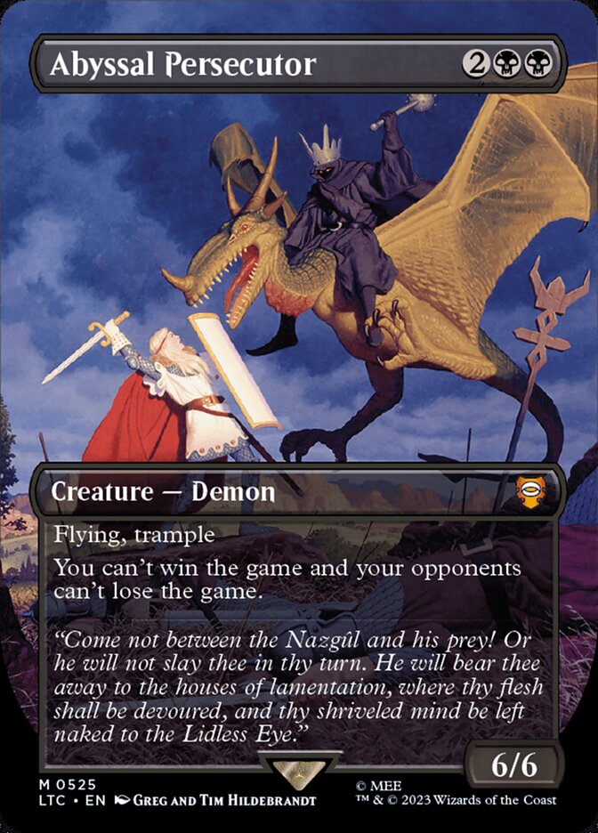Perseguidor Abissal / Abyssal Persecutor - Magic: The Gathering - MoxLand