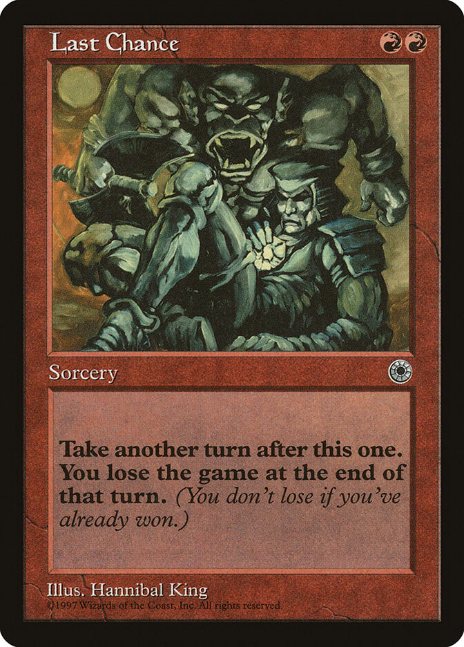 Last Chance / Last Chance - Magic: The Gathering - MoxLand
