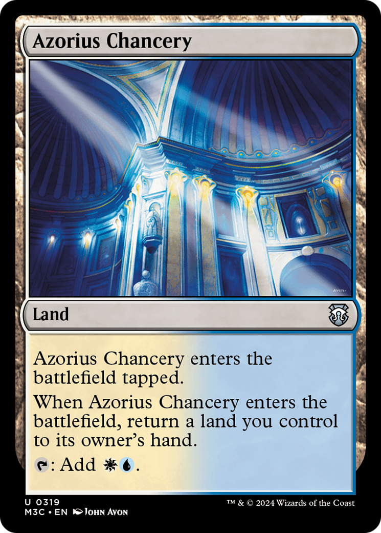 Chancelaria Azorius / Azorius Chancery - Magic: The Gathering - MoxLand