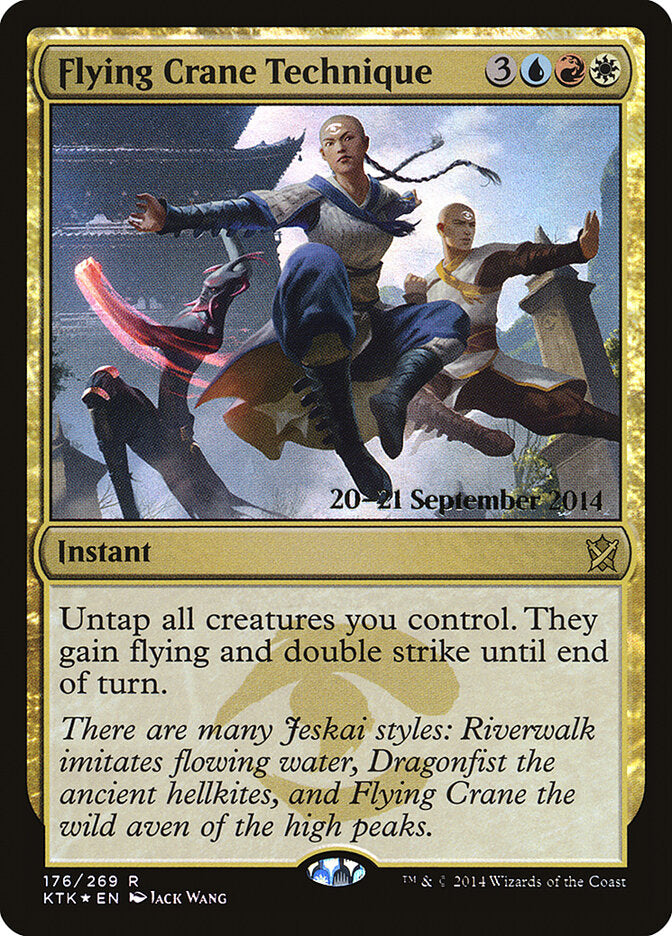 Técnica da Garça Voadora / Flying Crane Technique - Magic: The Gathering - MoxLand