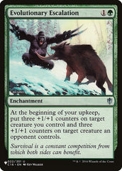 Escalada Evolucionária / Evolutionary Escalation - Magic: The Gathering - MoxLand
