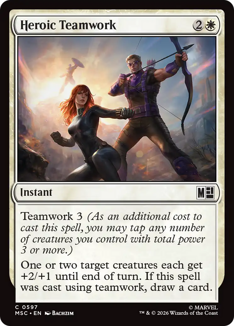 Heroic Teamwork - Magic: The Gathering - MoxLand