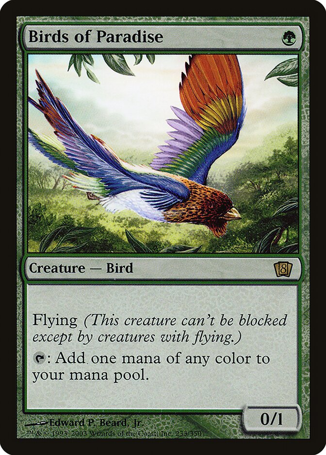 Aves do Paraíso / Birds of Paradise - Magic: The Gathering - MoxLand