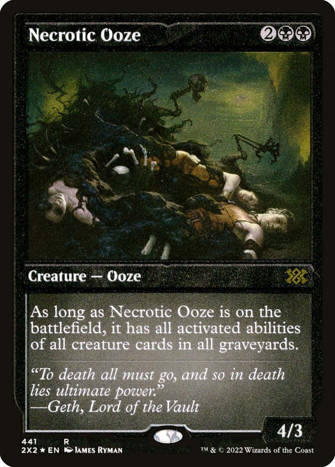 Lodo Necrótico / Necrotic Ooze - Magic: The Gathering - MoxLand