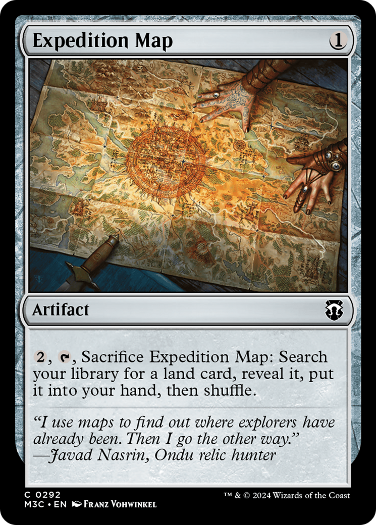 Mapa da Expedição / Expedition Map - Magic: The Gathering - MoxLand