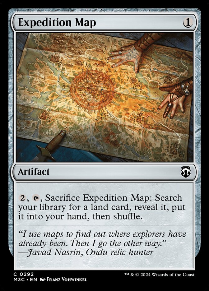 Mapa da Expedição / Expedition Map - Magic: The Gathering - MoxLand