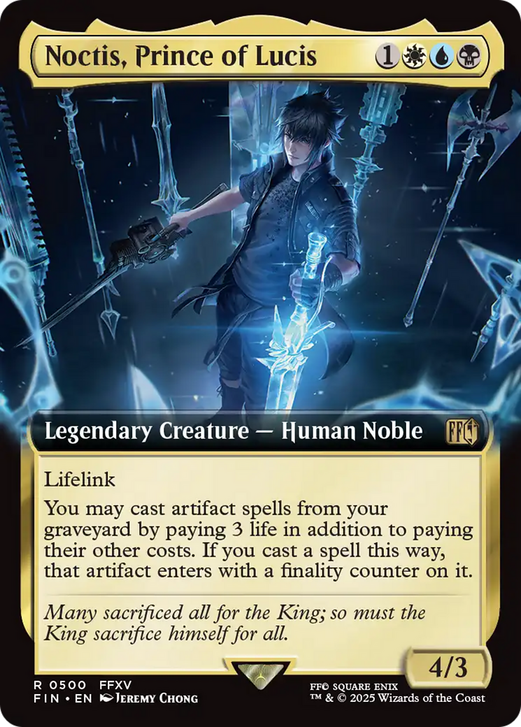 Noctis, Príncipe de Lucis / Noctis, Prince of Lucis - Magic: The Gathering - MoxLand