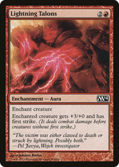 Garras de Relâmpago / Lightning Talons - Magic: The Gathering - MoxLand