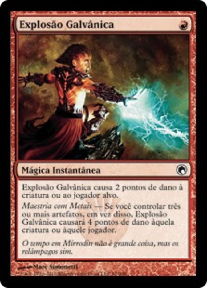 Explosão Galvânica / Galvanic Blast - Magic: The Gathering - MoxLand