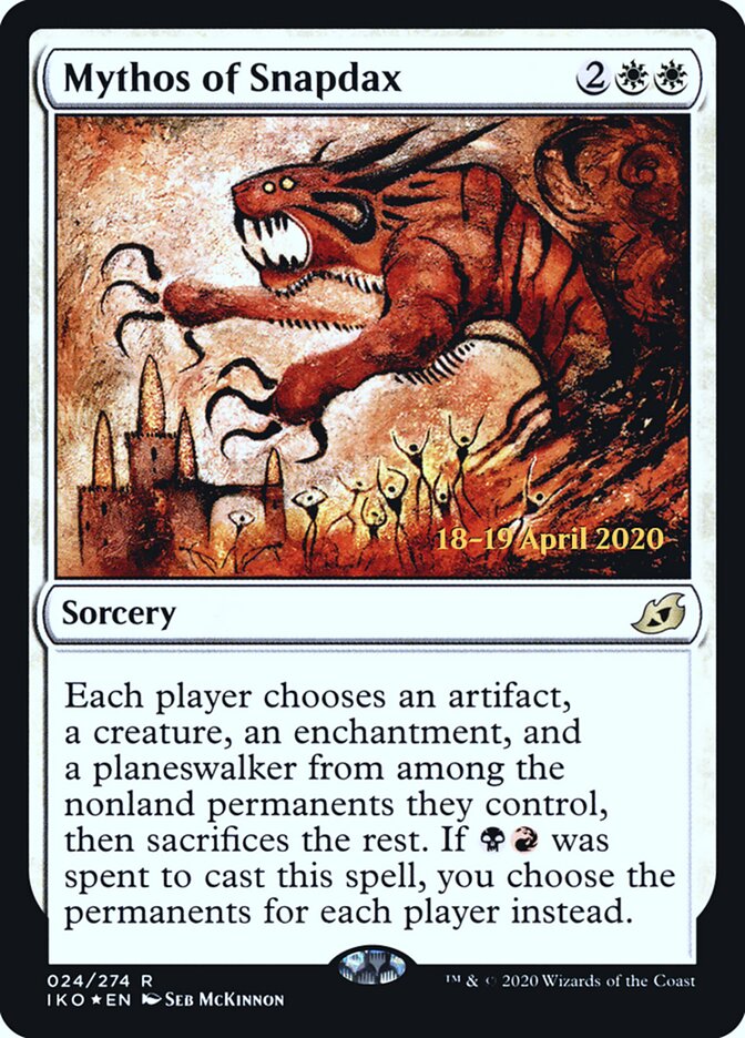 Mito de Snapdax / Mythos of Snapdax - Magic: The Gathering - MoxLand