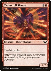 Xamã dos Pergaminhos Gêmeos / Twinscroll Shaman - Magic: The Gathering - MoxLand
