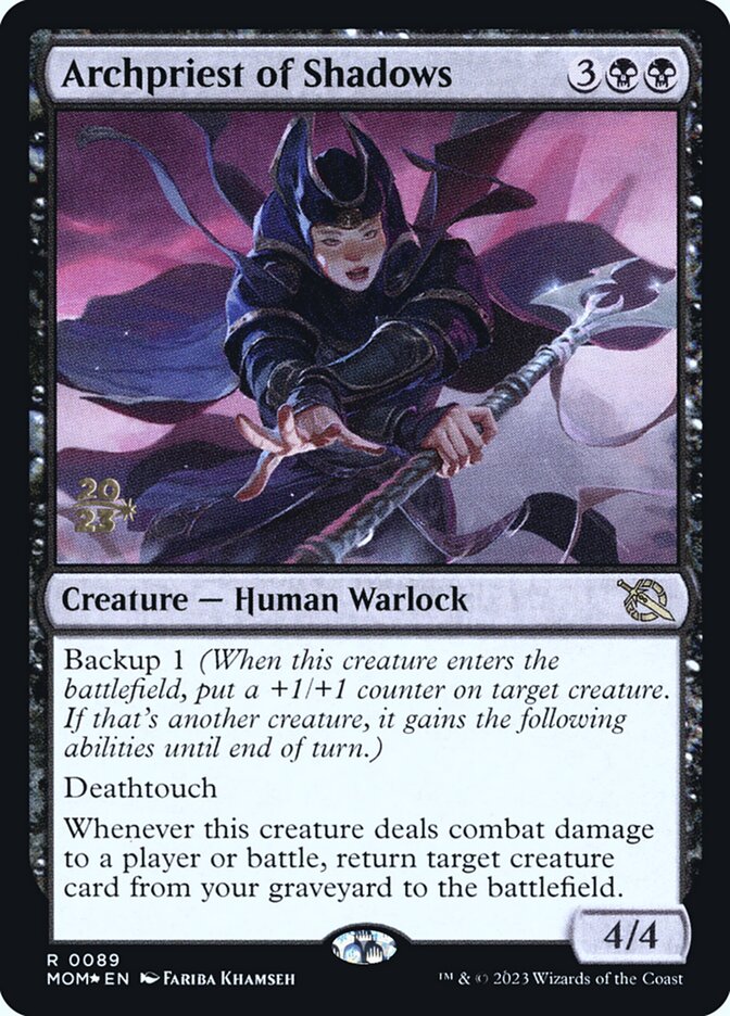 Arquissacerdotisa das Sombras / Archpriest of Shadows - Magic: The Gathering - MoxLand