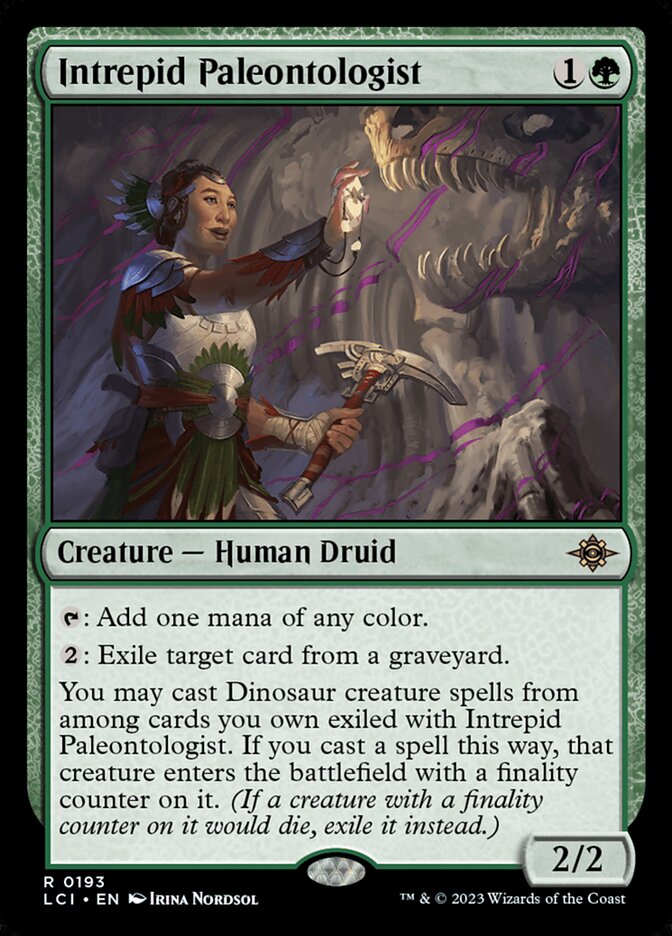 Paleontóloga Intrépida / Intrepid Paleontologist - Magic: The Gathering - MoxLand