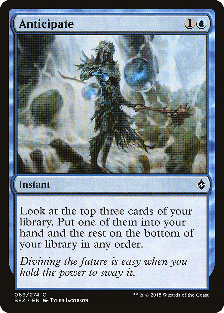 Antecipar / Anticipate - Magic: The Gathering - MoxLand