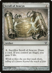 Pergaminho de Avacyn / Scroll of Avacyn - Magic: The Gathering - MoxLand