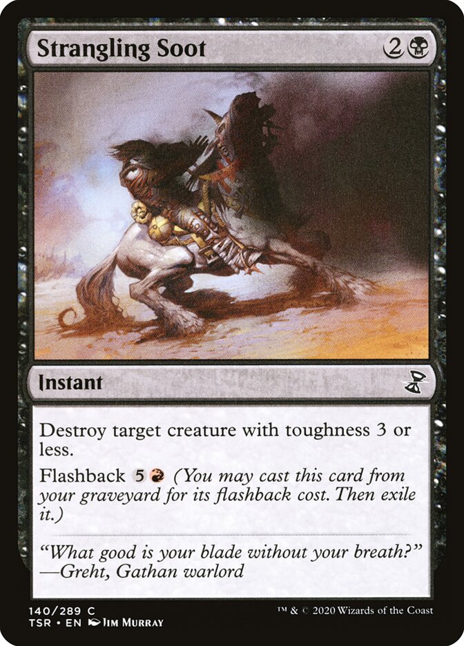 Fuligem Estranguladora / Strangling Soot - Magic: The Gathering - MoxLand