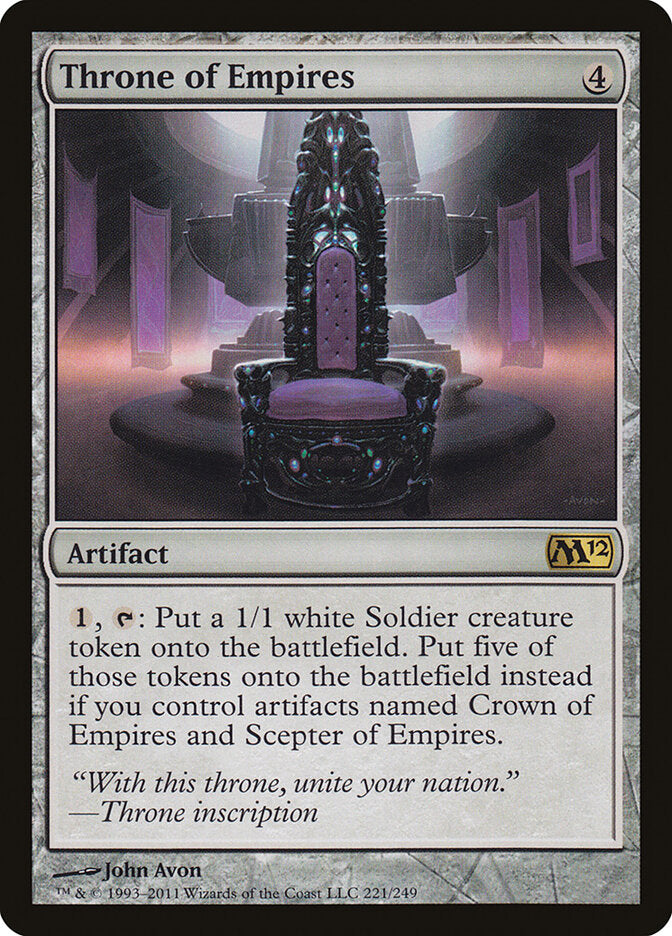 Trono dos Impérios / Throne of Empires - Magic: The Gathering - MoxLand