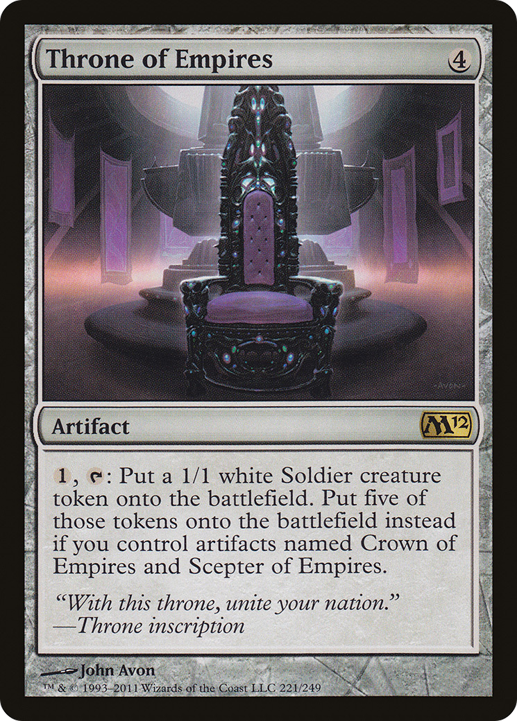 Trono dos Impérios / Throne of Empires - Magic: The Gathering - MoxLand