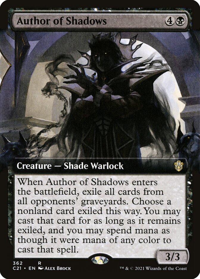 Autor das Sombras / Author of Shadows - Magic: The Gathering - MoxLand