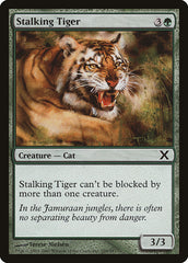 Tigre Caçador / Stalking Tiger - Magic: The Gathering - MoxLand