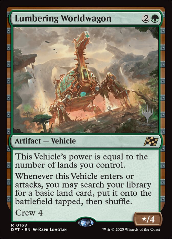 Lumbering Worldwagon - Magic: The Gathering - MoxLand