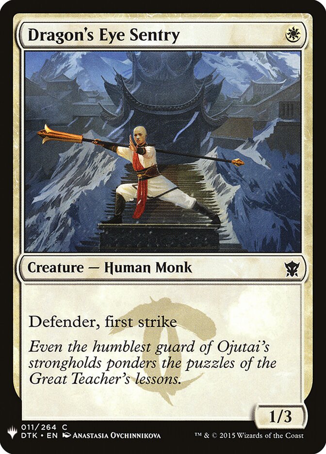 Sentinela do Olho do Dragão / Dragon's Eye Sentry - Magic: The Gathering - MoxLand