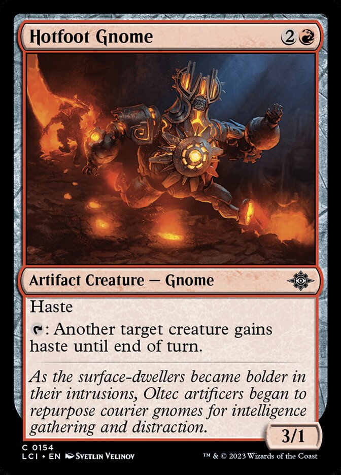 Gnomo Pé-quente / Hotfoot Gnome - Magic: The Gathering - MoxLand