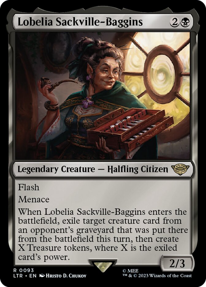 Lobelia Sacola-Bolseiro / Lobelia Sackville-Baggins - Magic: The Gathering - MoxLand