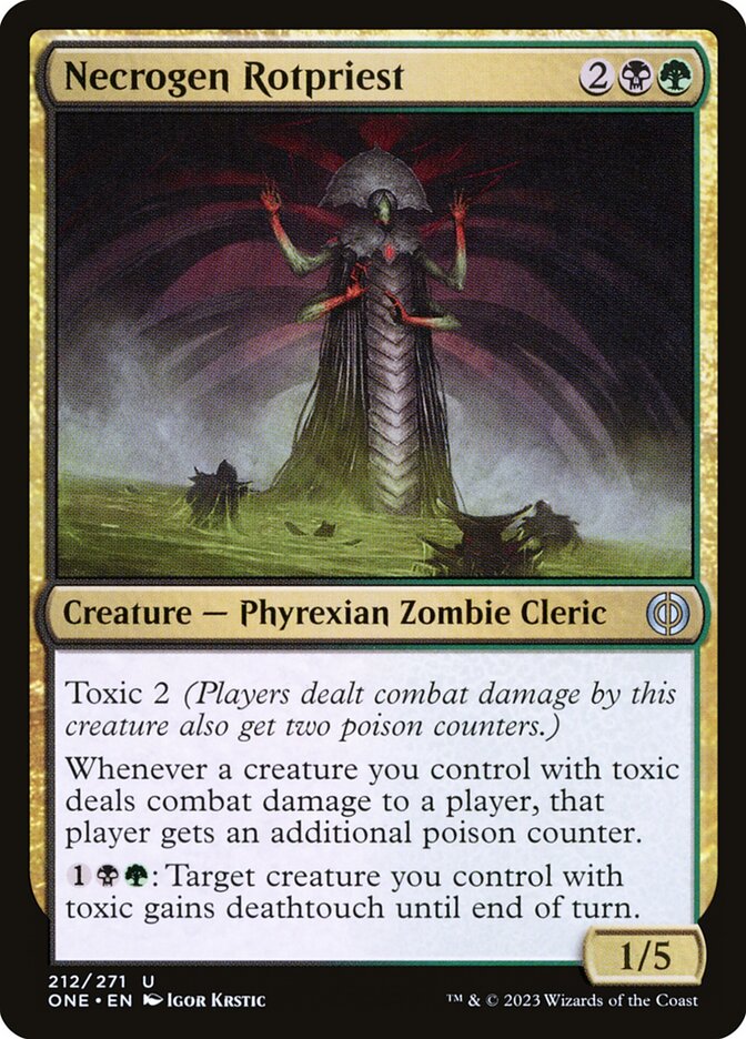 Putridotisa de Necrogênio / Necrogen Rotpriest - Magic: The Gathering - MoxLand