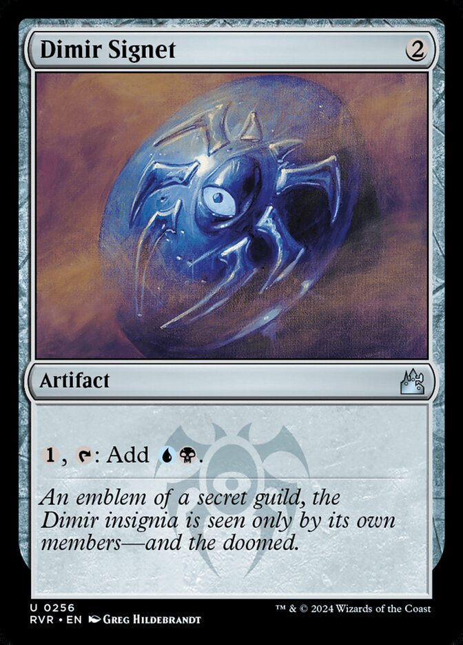 Sinete Dimir / Dimir Signet - Magic: The Gathering - MoxLand