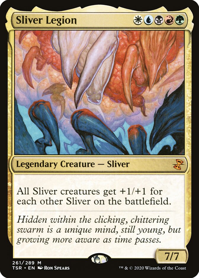 Legião de Fractius / Sliver Legion - Magic: The Gathering - MoxLand