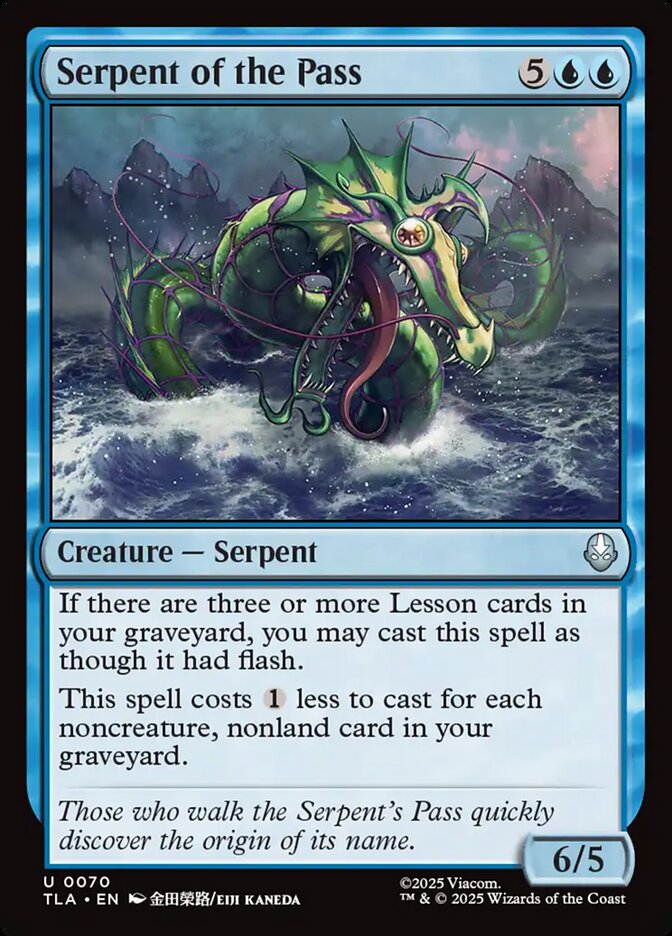 Serpente da Passagem / Serpent of the Pass - Magic: The Gathering - MoxLand
