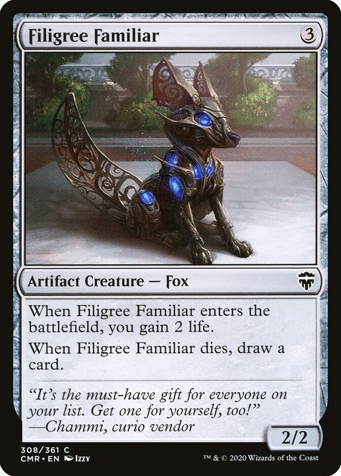 Familiar de Filigrana / Filigree Familiar - Magic: The Gathering - MoxLand