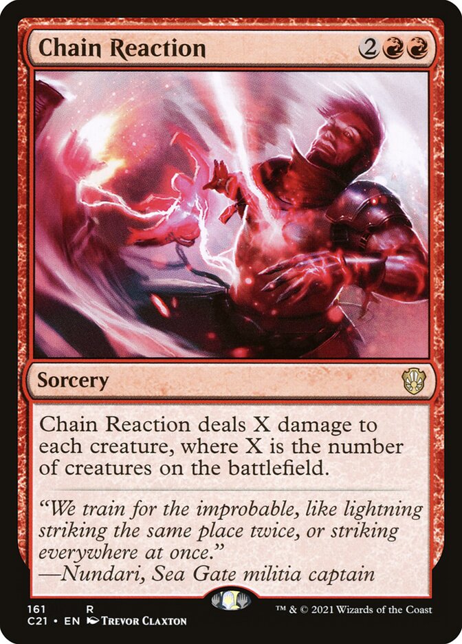 Reação em Cadeia / Chain Reaction - Magic: The Gathering - MoxLand