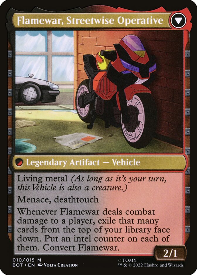 Flamewar, Veterana Ousada / Flamewar, Brash Veteran - Magic: The Gathering - MoxLand