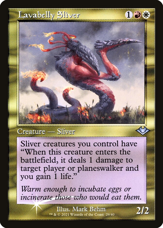 Fractius Ventrelávico / Lavabelly Sliver - Magic: The Gathering - MoxLand