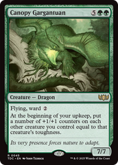 Canopy Gargantuan - Magic: The Gathering - MoxLand