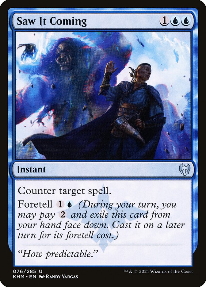 Já Sabia / Saw It Coming - Magic: The Gathering - MoxLand