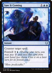 Já Sabia / Saw It Coming - Magic: The Gathering - MoxLand