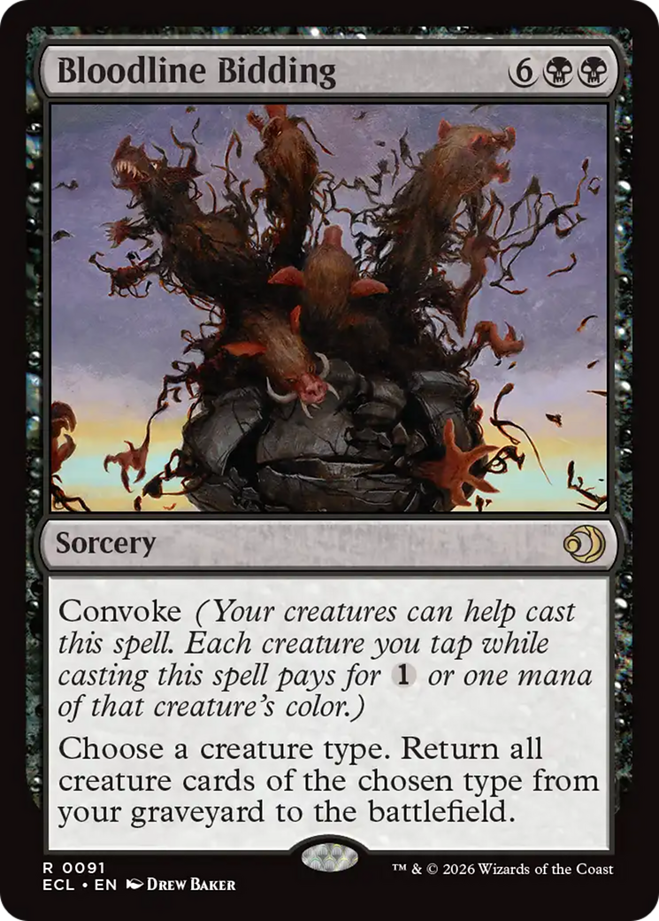 Chamado da Linhagem / Bloodline Bidding - Magic: The Gathering - MoxLand
